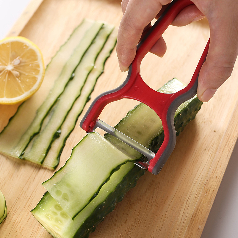 Fábrica de venta in situ de verduras y frutas acero inoxidable casero multifuncional cuchillo de peeling afilado de frutas