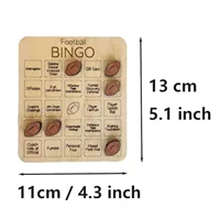 Трансграничная игра Bingo Game Бинго семейная вечеринка игра ночь деревянная доска настольной игры