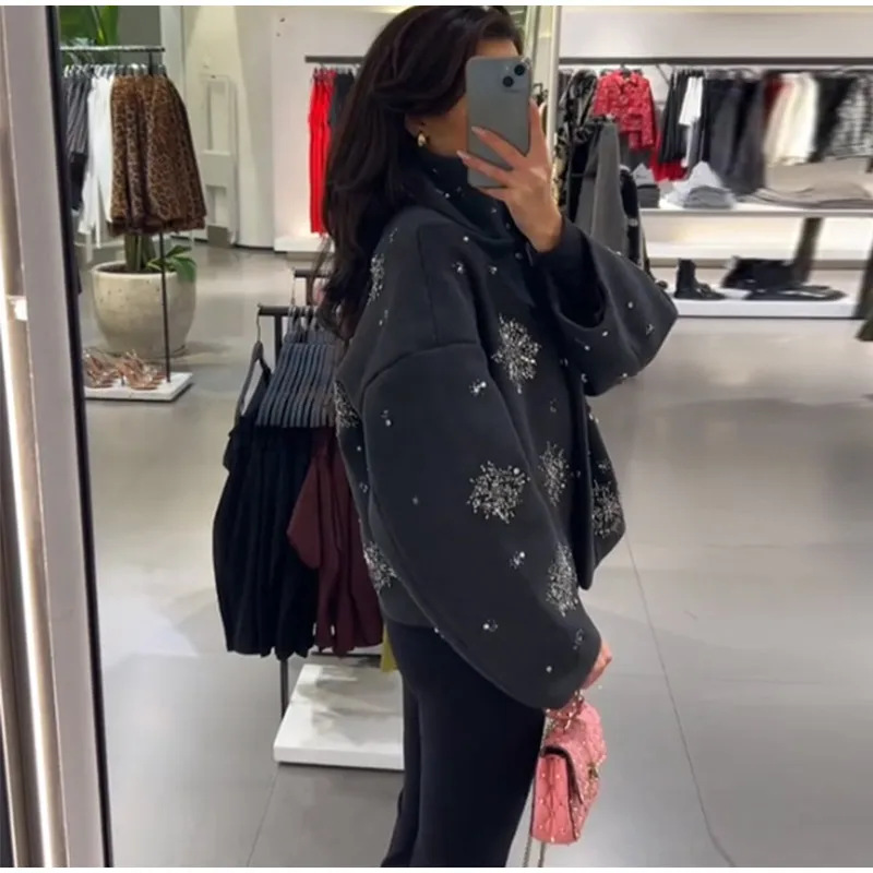 Autumn And Winter Women’s Jacket Personality Street Loose