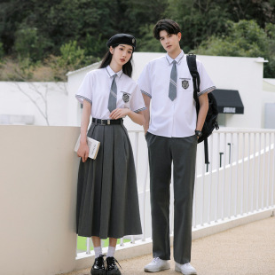 2025 Summer Couple Suit Junior High School Students High School Students Class Suit Women's Suit Men's Jk Uniform