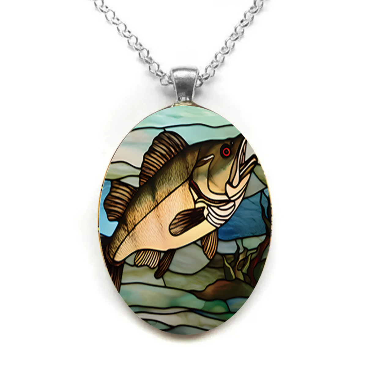 Glass pendant