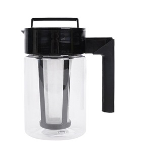 Factory direct supply large capacity cold brew coffee pot Lengcui teapot with filter screen household plastic ice coffee pot wholesale