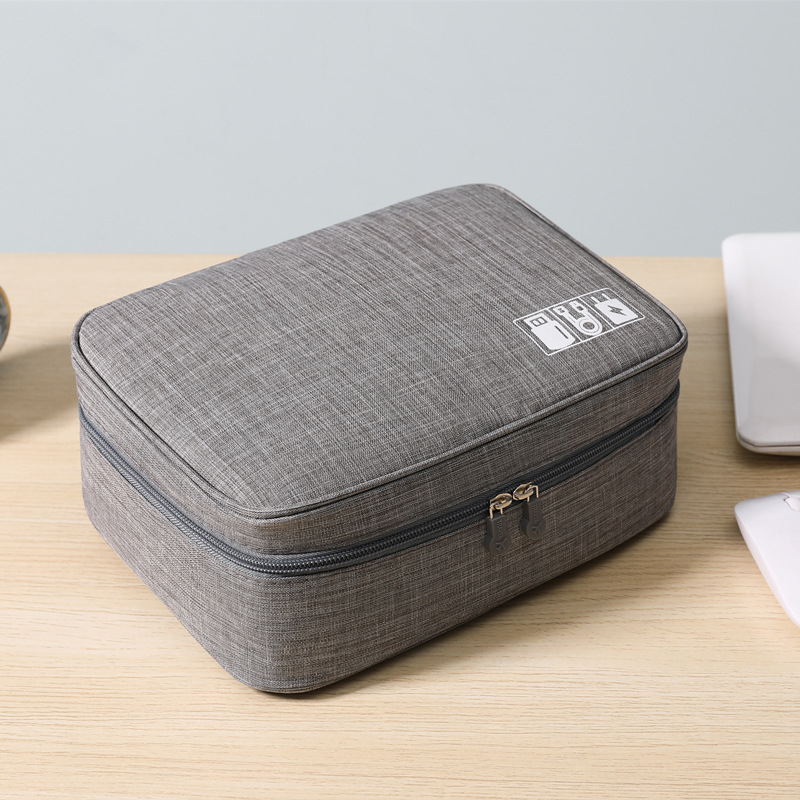 Cargador de cable de datos catiónico bolsa de almacenamiento para teléfono móvil portátil bolsa digital auricular USB bolsa de acabado de gran capacidad