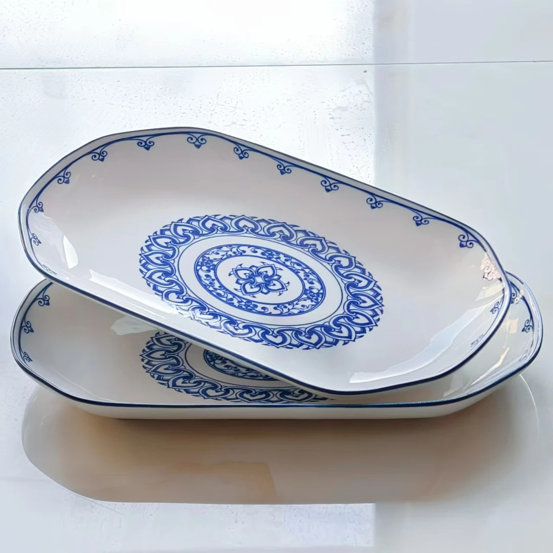 화시 생선 접시