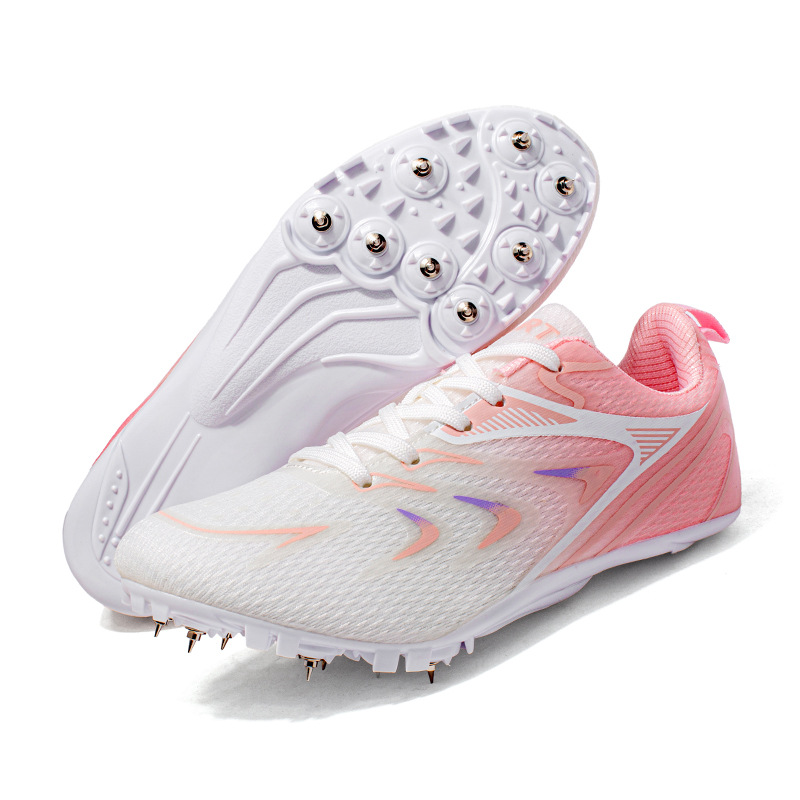 Zapatillas de Atletismo con Clavos, Suela de TPU y Exterior de PU, Ligero, para Pista de Atletismo image 8
