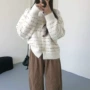 宽松彩点新款秋冬开衫