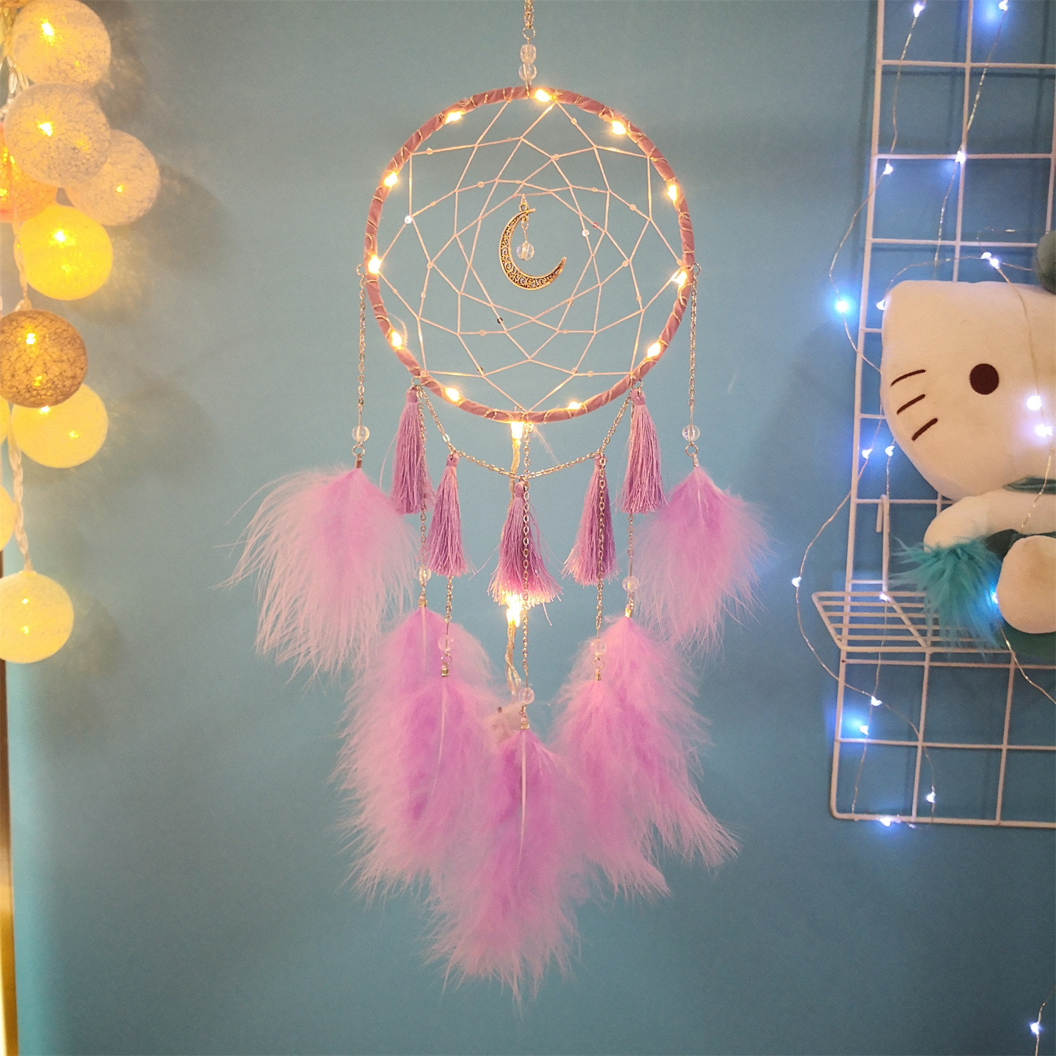 실버 화이트 달-퍼플