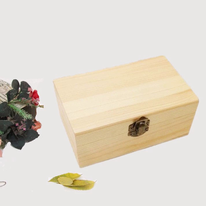 Бревенчатый маленький деревянный ящик оригинальный цвет открытка ящик для хранения из цельного дерева башня ящик для хранения ювелирных изделий Подарочная коробка шкатулка для драгоценностей