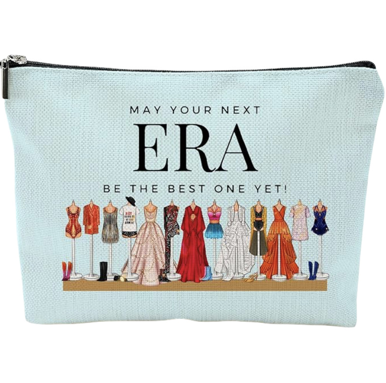 Bolsa de cosméticos explosiva transfronteriza de Amazon, bolsa de cosméticos para fans de cantantes, bolsa de almacenamiento para amantes de la música de regalo para fans