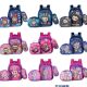Cross-border three-piece children's schoolbag 16-inch sleeved pull rod children's backpack 3D hard shell labubu kindergarten schoolbag