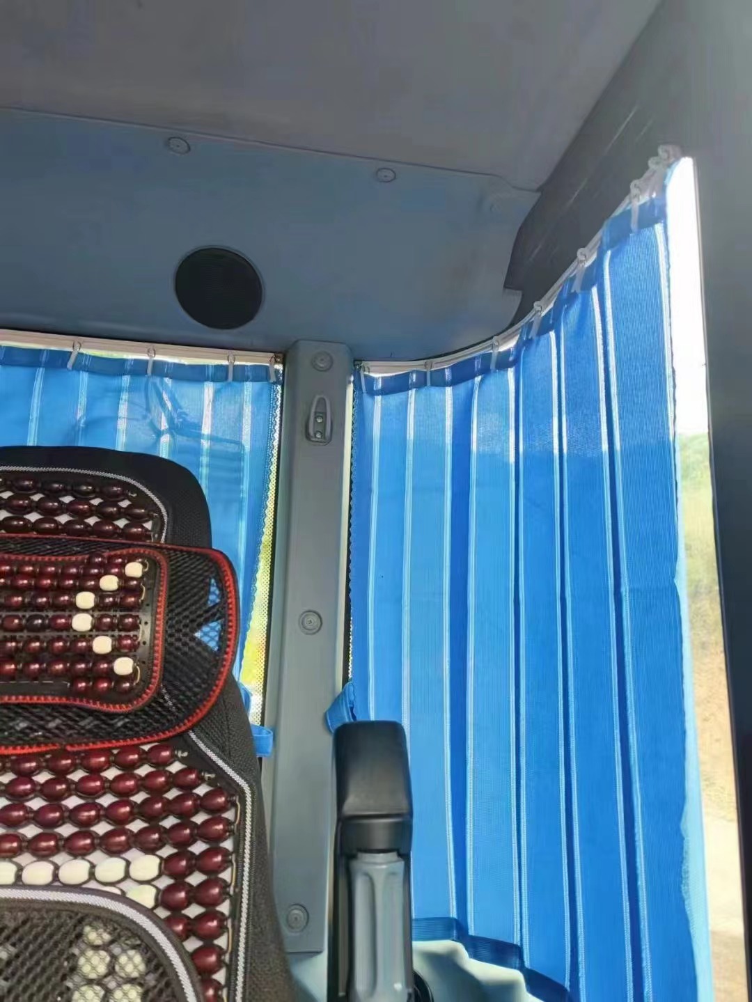 Universal Car Curtains for Privacy and Sun Protection, Magnetic Side Window Shades for Vehicles, Sliding Track Car and Excavator Use