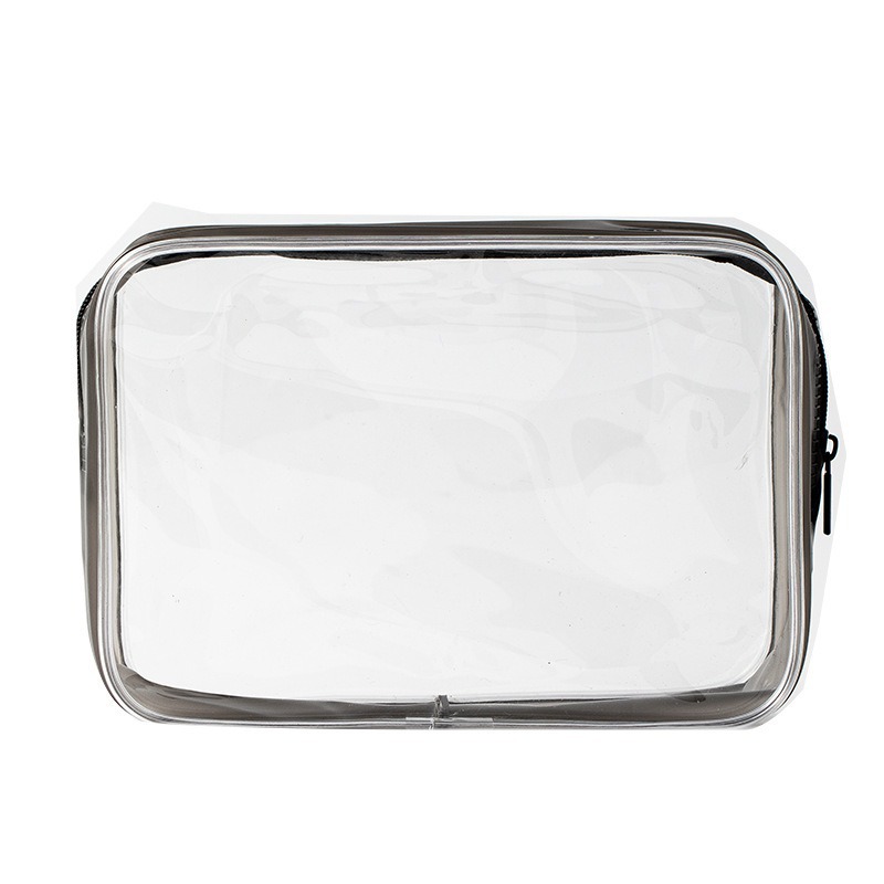 2025 nueva bolsa de cosméticos transparente de alta gama para mujer bolsa de almacenamiento de lavado a prueba de polvo de viaje portátil de gran capacidad impermeable