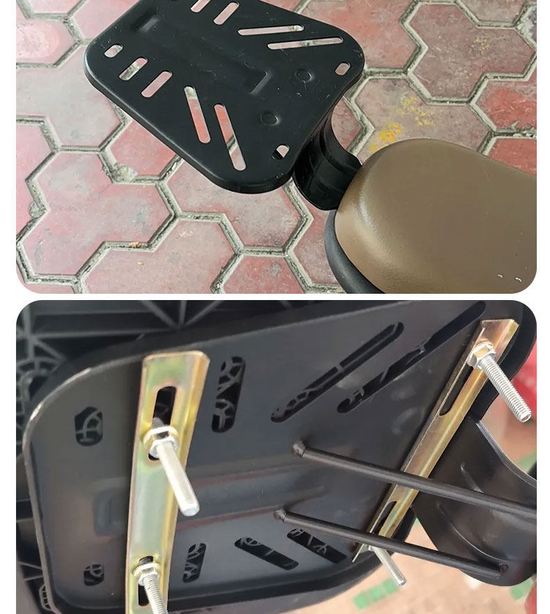 Simple Electric Vehicle Modified Rack, Thickened Rear Box Rack, Universal Electric Bike Rear Rack, Two-Wheeled Vehicle Trunk