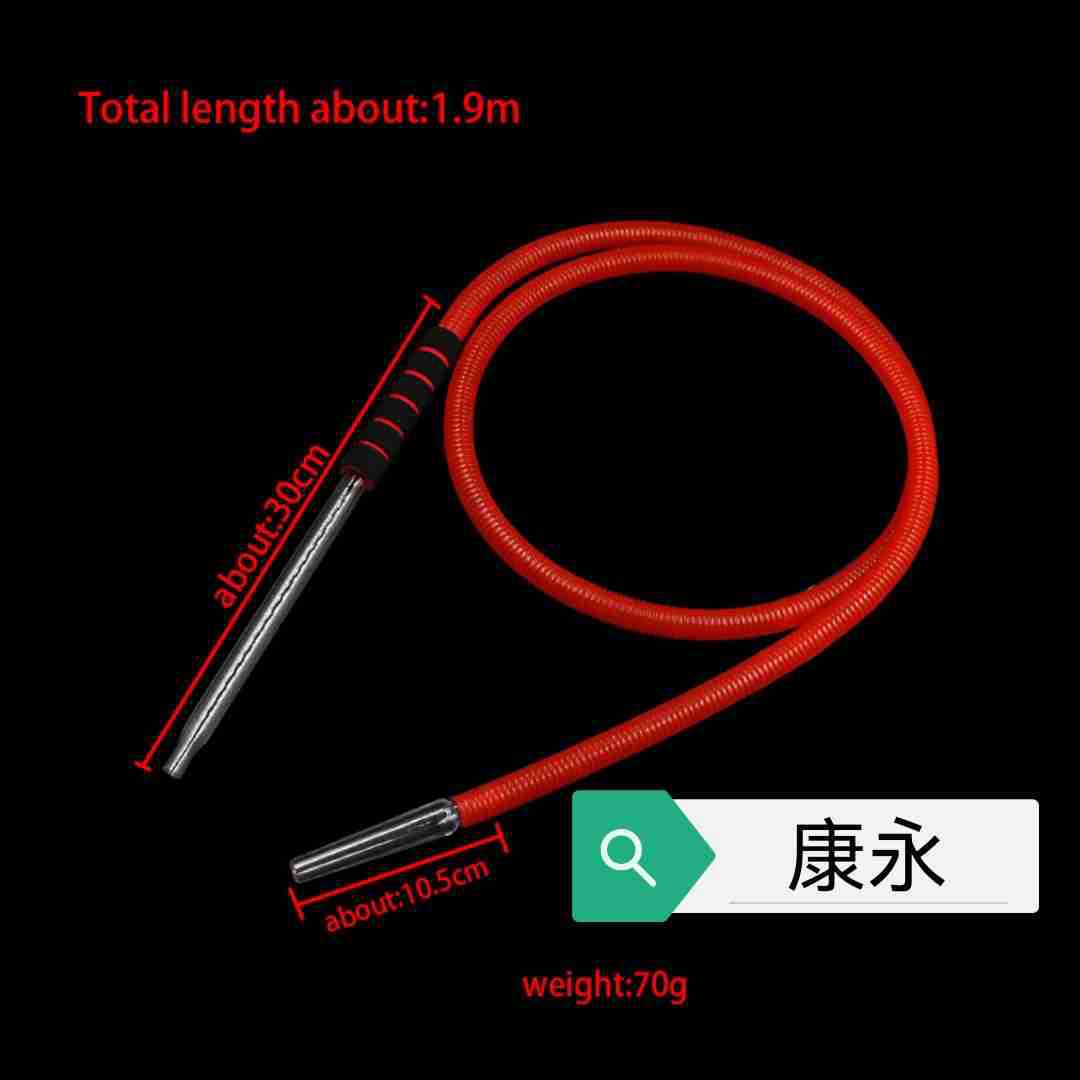 厂家直销啊拉拍水烟壶配件水烟玻璃吸管玻璃吸管水烟直口拉尖玻璃