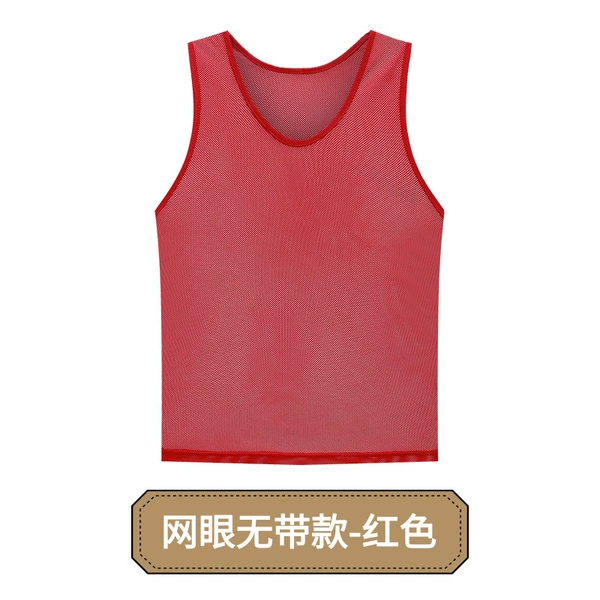 Mesh strapless model-red