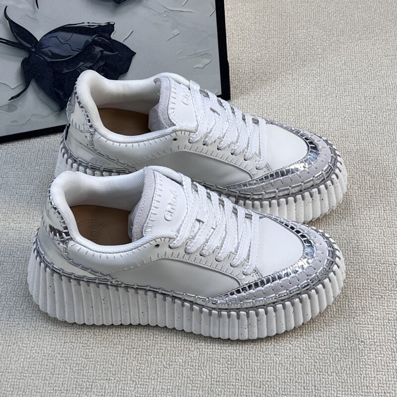 2025 Autumn New Chlo** Casual Sports Shoes for Women, Retro Fashion Versatile Lace-Up Color-Blocking Casual Shoes 2025 Autumn New Chlo** Casual Sports Shoes for Women, Retro Fashion Versatile Lace-Up Color-Blocking Casual Shoes