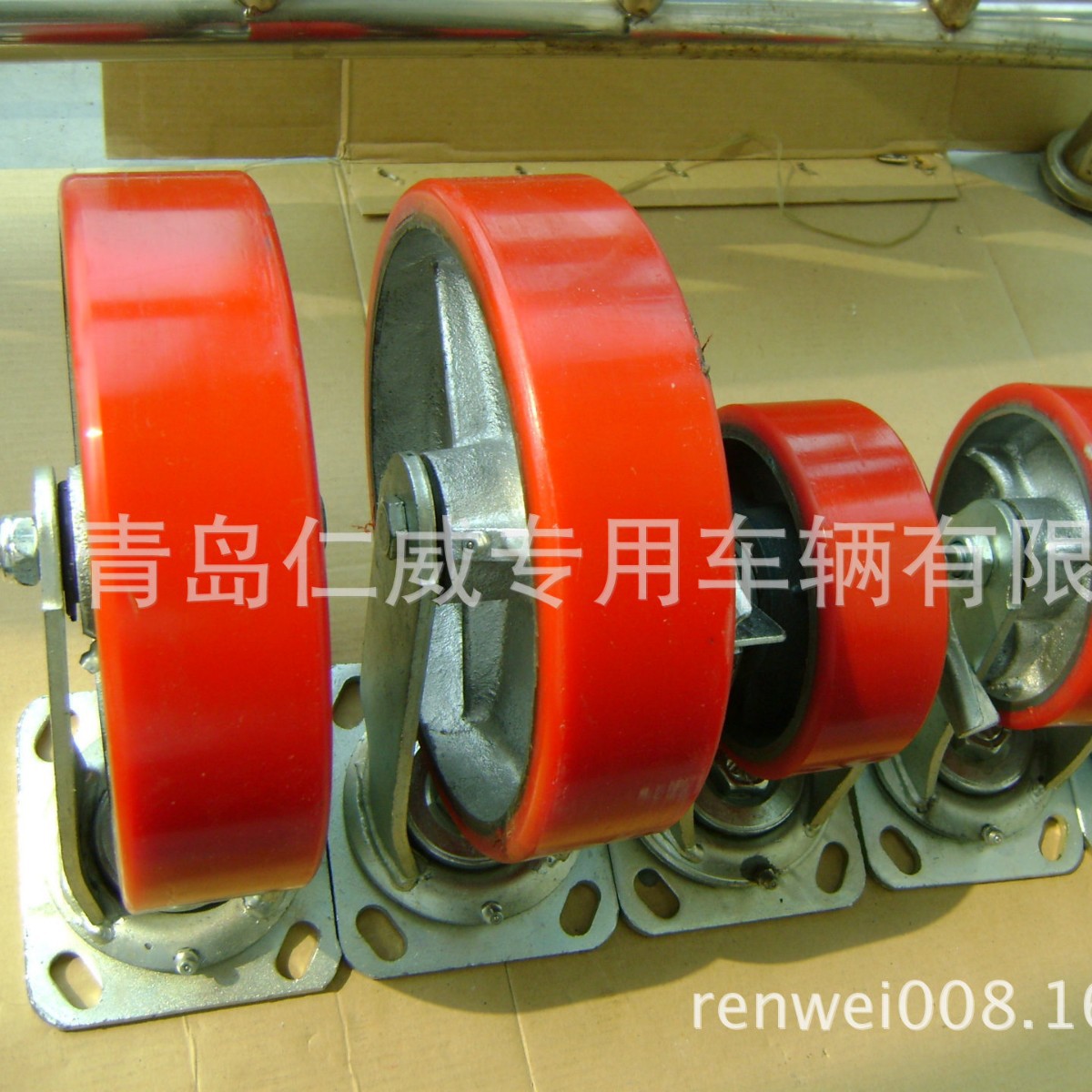 长期供应 PU铸铁脚轮 全铸铁脚轮 重型脚轮 超重型脚轮 尼龙脚轮