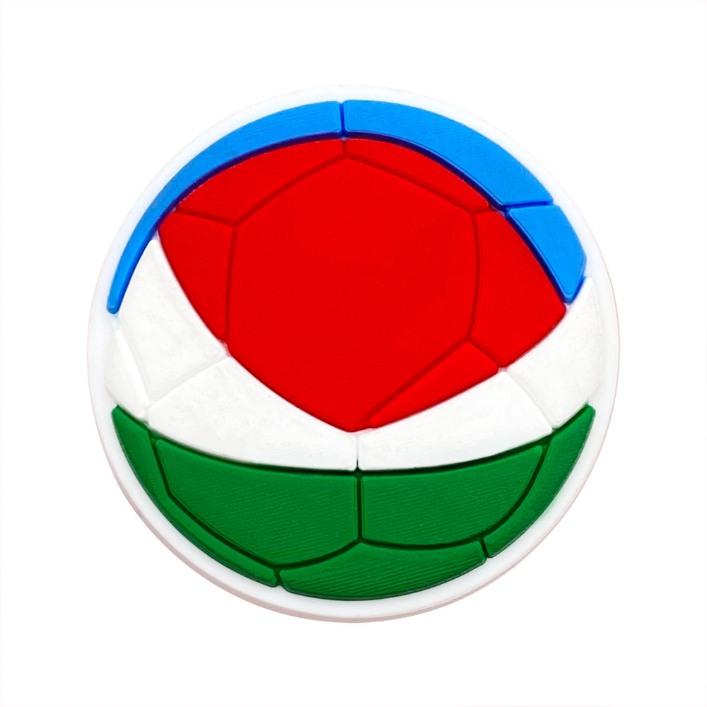 Soccer Shoes Charms High-end Pvc Rubber Accessories For Clogs_voghion.com
