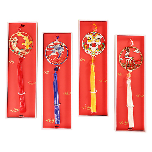 【Dropshipping】Chinese auspicious national trendy S-shaped car air freshener bag hook decoration cultural and creative business gift ornament