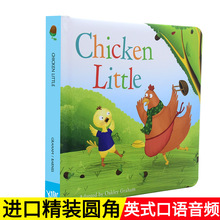 英语绘本 英文原版儿童绘本Chicken Little鸡仔总动员英文故事书