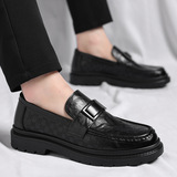 Летние дышащие лоферы для кожаной обуви для отдыха