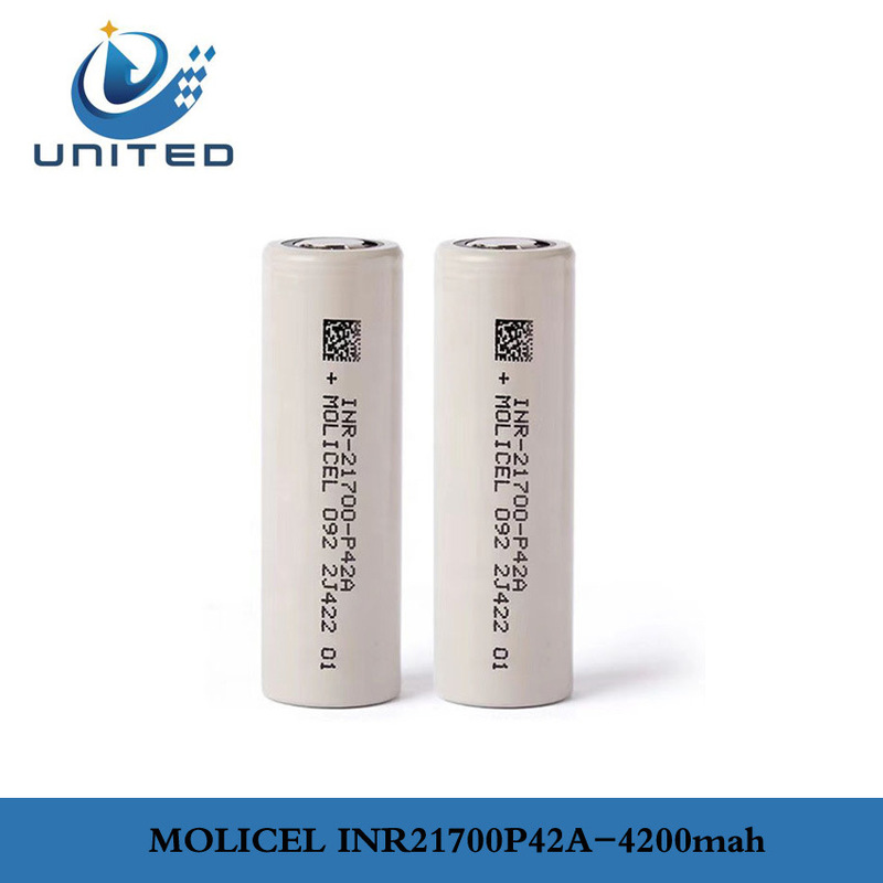 Original Taiwan MOLICEL 21700 P42A battery core environmentally friendly durable low temperature electric vehicle lithium battery