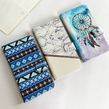 适用Wildflower彩绘万能手机壳 印图案翻盖通用皮套网红ins同款现