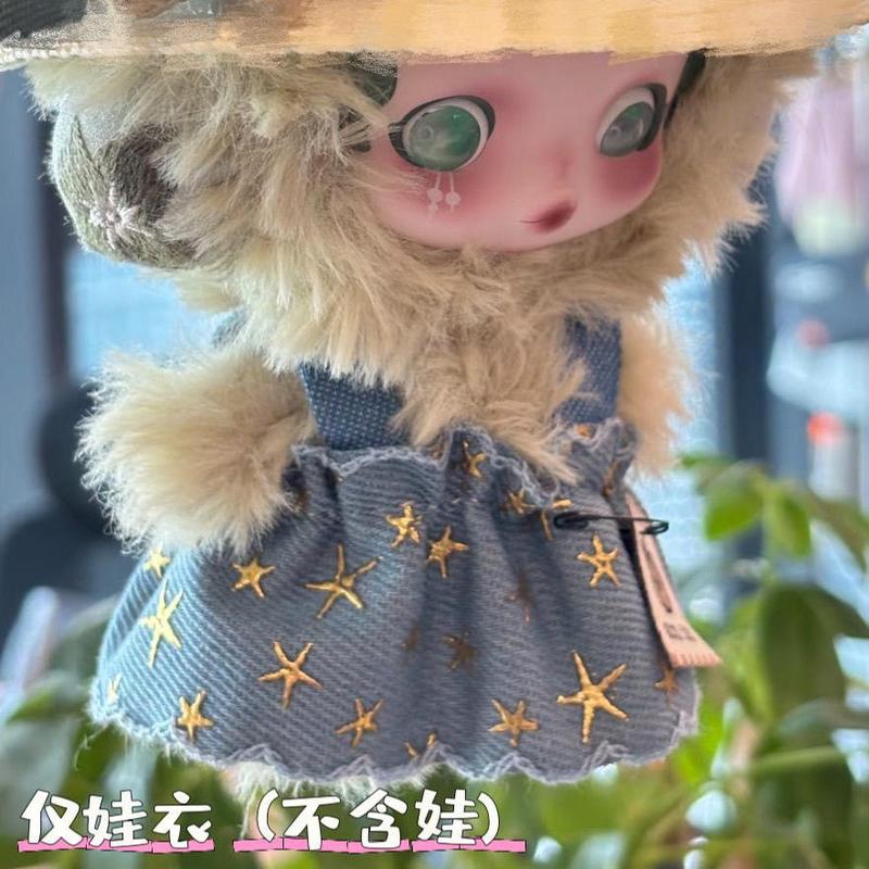 仅娃衣)可爱sp系列搪胶牛仔星星裙光织园清池娃衣着替浩鹤其他|undefined