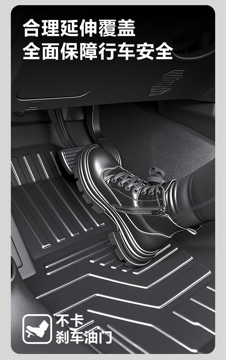 Suitable for Dongfeng Nissan New Qashqai 16-26 Models, Full Surround Interior Modification, Honor Classic Tpe Car Floor Mats