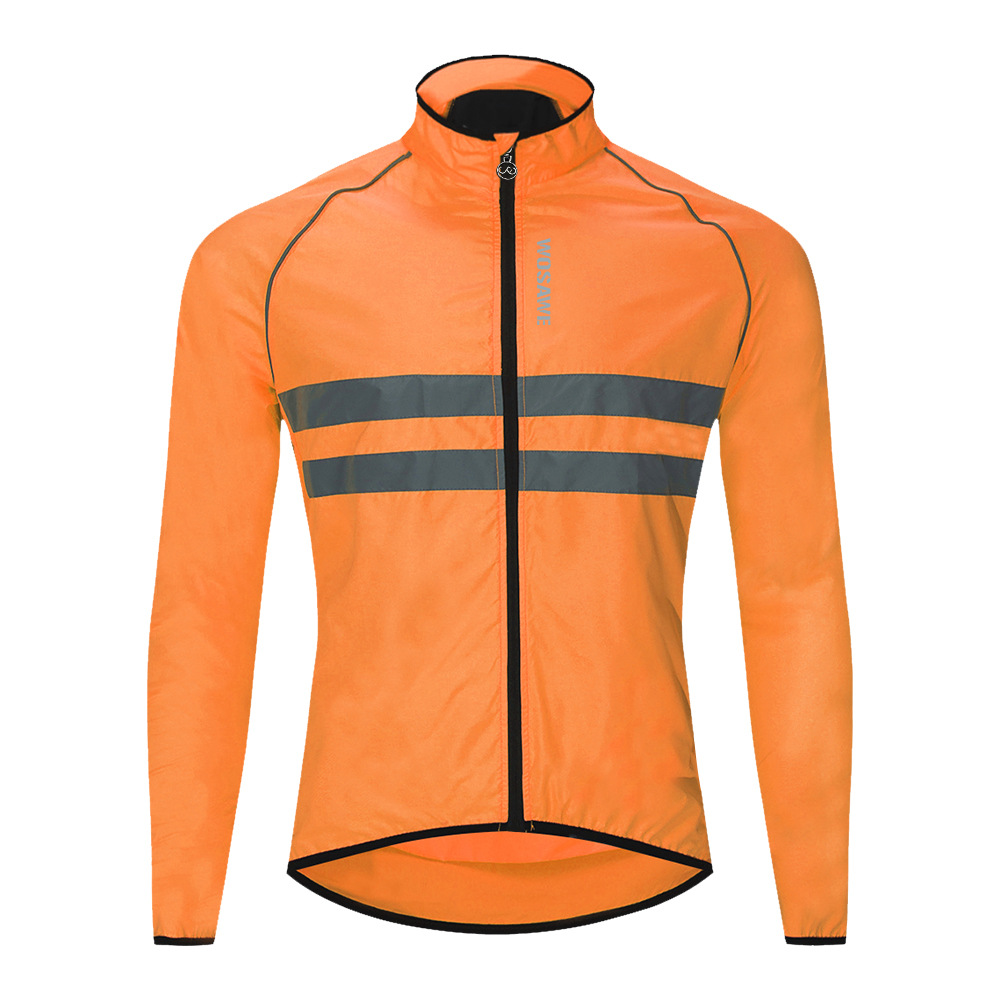 Wosawe off-road motocicleta chaqueta de montar bicicleta de manga larga reflectante transpirable piel cazadora impermeable