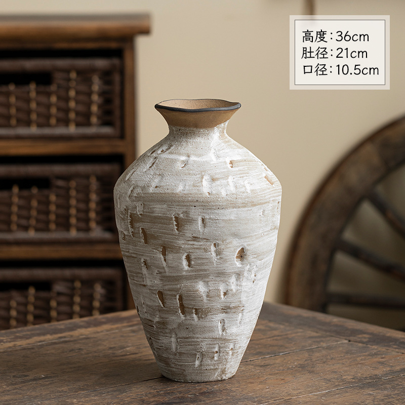 대형-앤티크 화이트-하이 스타일