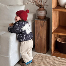 【11.11新品包邮】儿童服装2025冬季小宝宝棉衣外套女童加厚套装