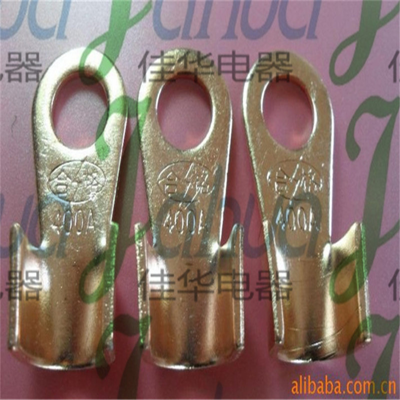 OT-400A 铜开口端头 圆形裸接头 铜开口鼻子 A级