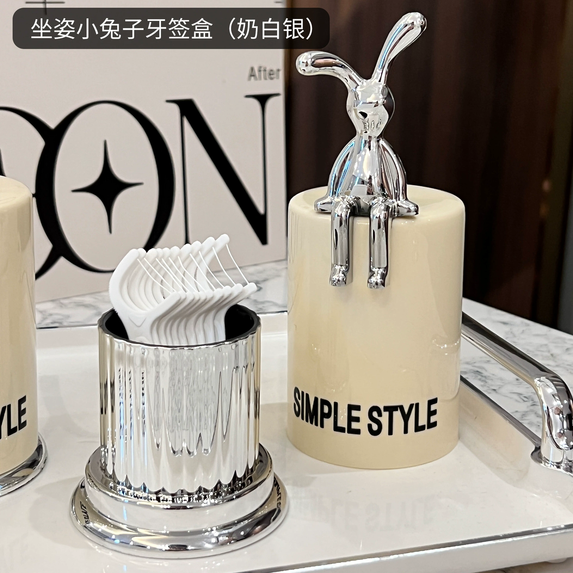 High quality creative cotton swabs, storage box, dental floss