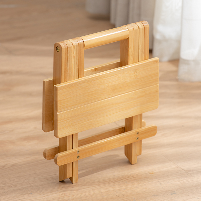 Bambú hogar plegable taburete de pesca portátil al aire libre que acampa Maza Plaza pequeño banco Ventas Directas la fábrica