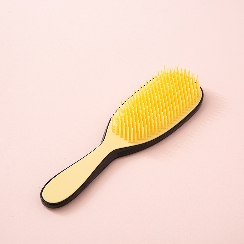 Mango largo costilla peine celebridad de Internet mismo estilo no anudado mullido masaje peine hogar costilla peine peluquería peine del pelo al por mayor
