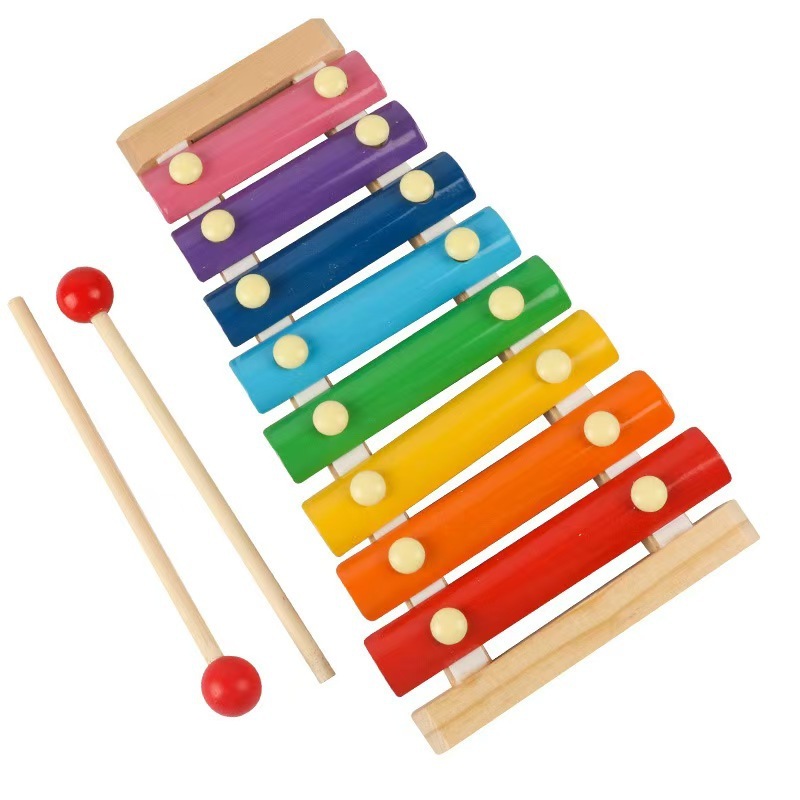 八音は琴をたたいて子供の益智はおもちゃをたたいて早教楽器の赤ちゃんは小木琴のおもちゃの音楽をたたいて啓蒙します。|undefined