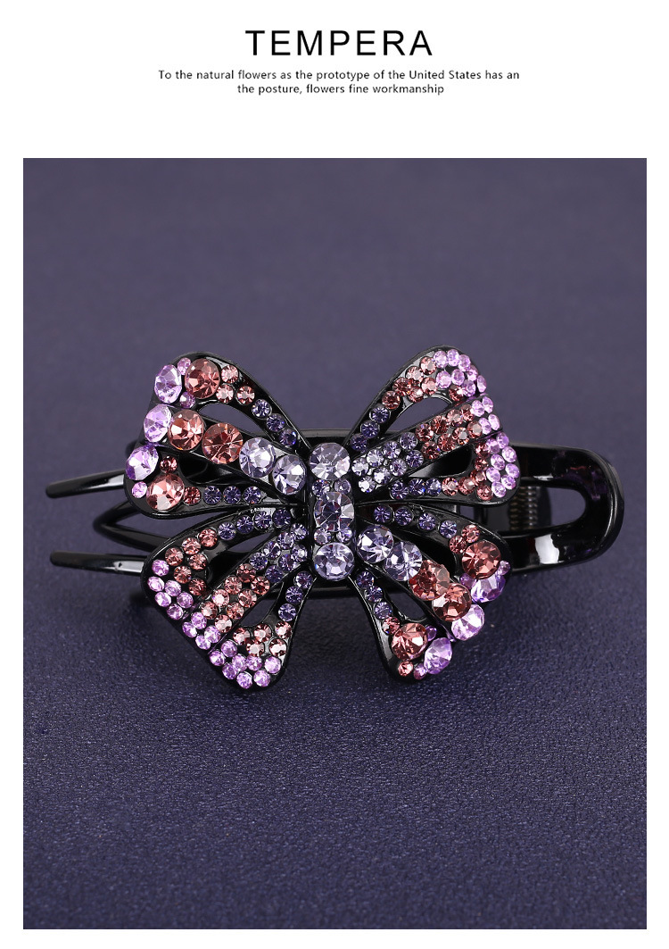 Molletta per capelli farfalla con strass accessorio retro donna_voghion.com