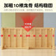 Solid wood baby stitching bed folding bed installation-free children's bed with guardrail boy girl source factory one wholesale