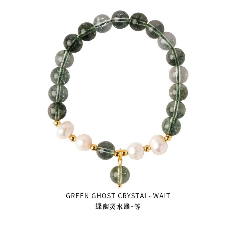 晗珞~海蓝宝锆石串珠手链夏日小清新水晶手串气质轻奢高级感手饰|undefined