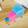 Small three dimensional Rubik's cube, rollerball labyrinth, intellectual smart toy for boys, 3D, early education