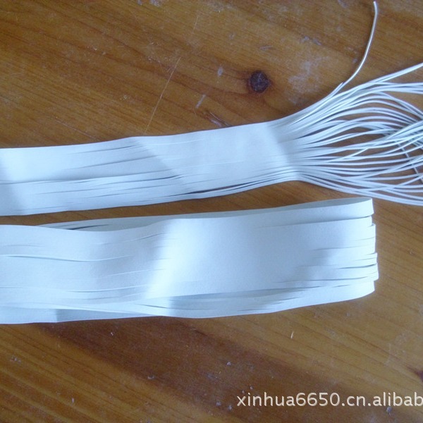 厂家直供橡胶绳原料 弹力橡胶松紧带 走马带 口罩绳松紧绳批发