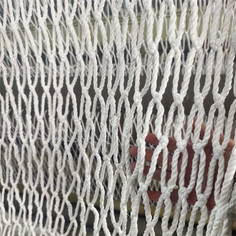 Двойная антинейлоновая веревка для угольной шахты, сетка-барьер для горных пород, горизонтальная карманная сетка, защитная веревочная сетка, нейлоновая защита от падения, карман для защиты от падения