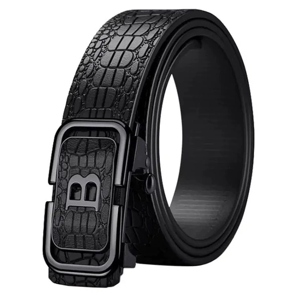 Black edges, black base B+black crocodile pattern with body