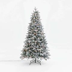 クリスマスの白い植毛吹雪pe + pvc混合クリスマスツリー3メートル2.4m暗号化シミュレーション装飾雪松