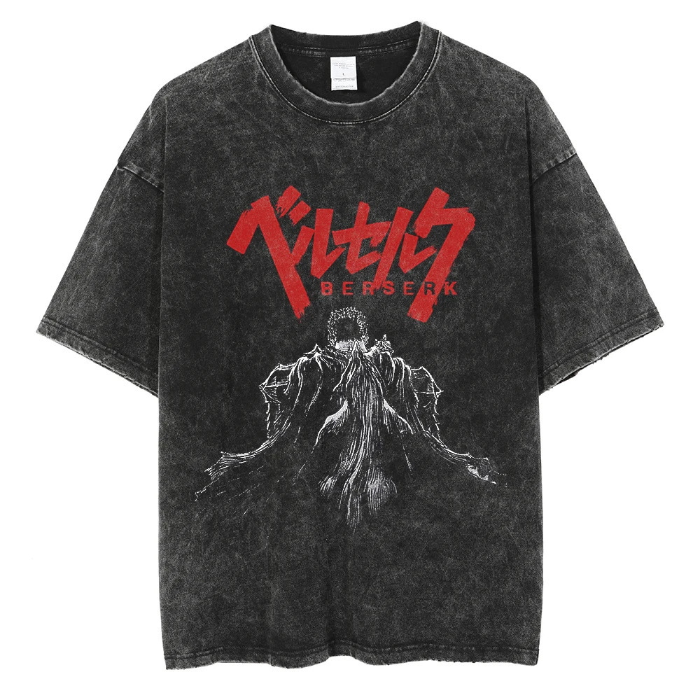 Retro men's casual T-shirt