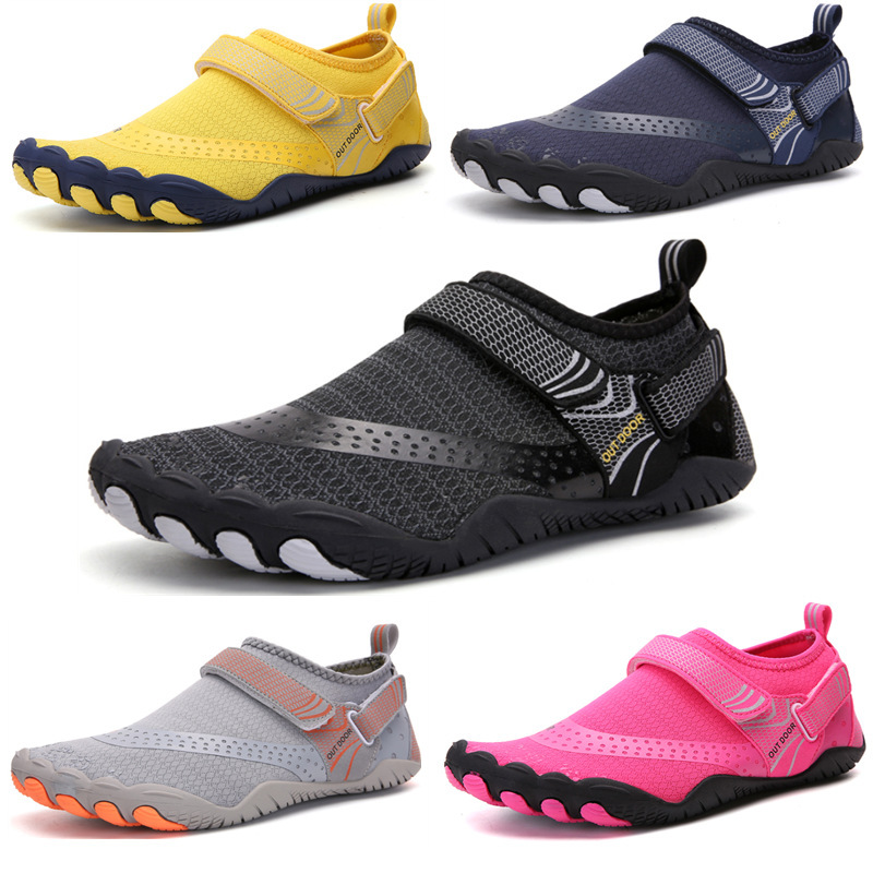 Zapatos de escalada de roca de verano descalzos zapatos de natación transpirables zapatos de playa zapatos de retroceso para hombres y mujeres parejas zapatos al aire libre zapatos de yoga interior