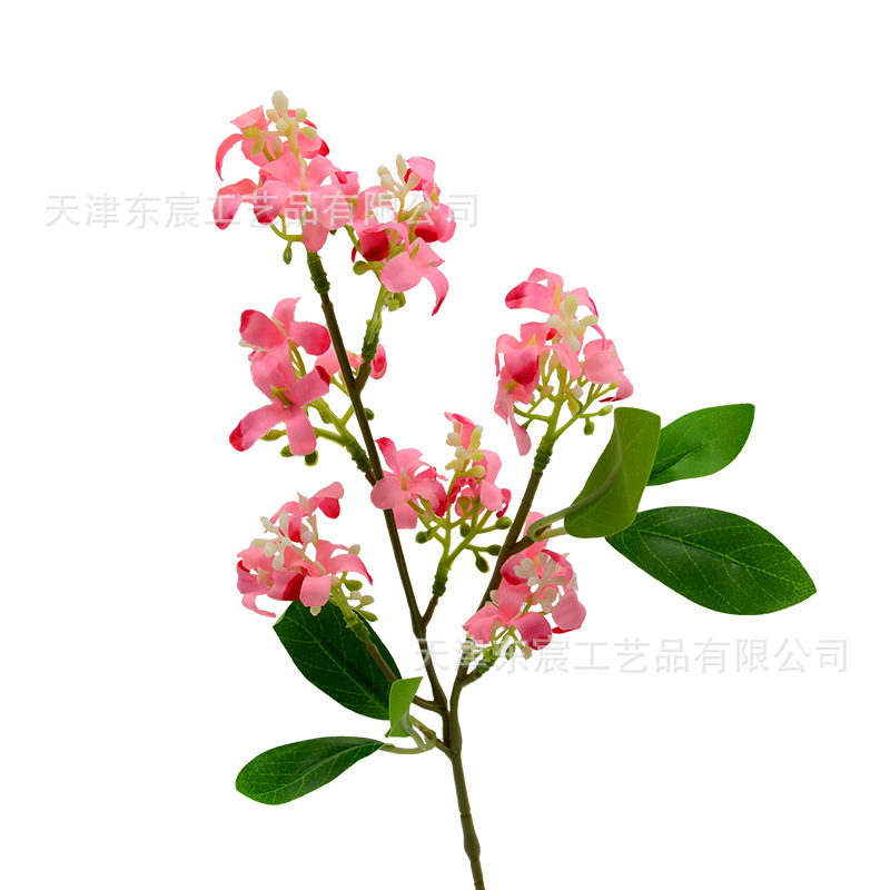 小清新田园仿真花小枝千里香迷你丁香花摄影道具家居客厅插花装饰|undefined