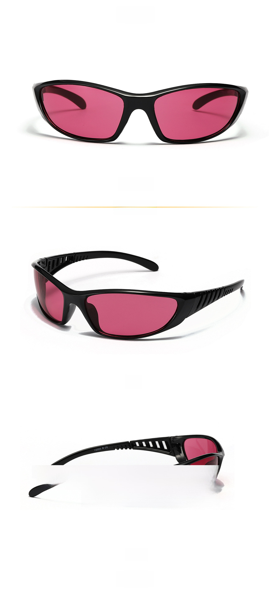 Xunge Y2K silver sunglasses color hollow future technology hot girl online red sunglasses female sunglasses trendy men_voghion.com