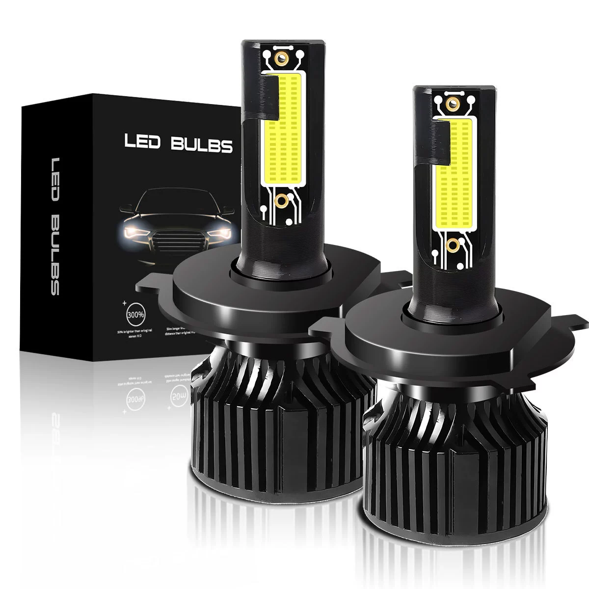 Z9C двухсторонние COB фары LED фары 9005/H11/H13 модифицированные фары H1 9004 фары